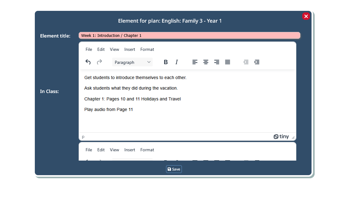 Lesson Plans