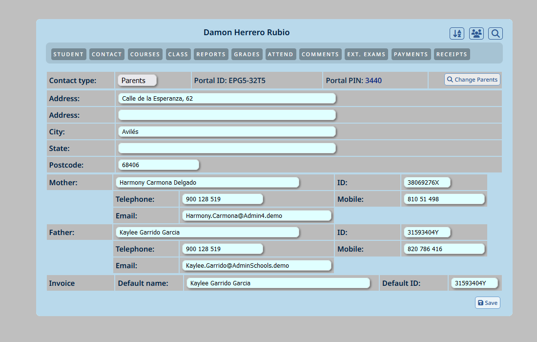 Student Data