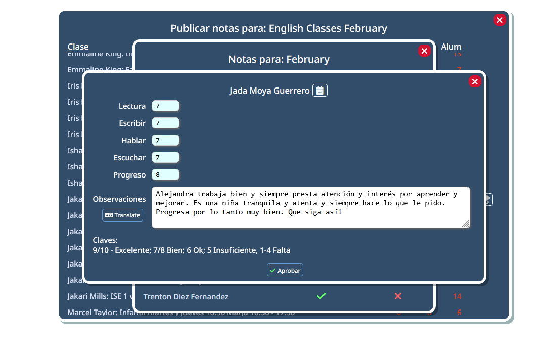 Notas periódicos
